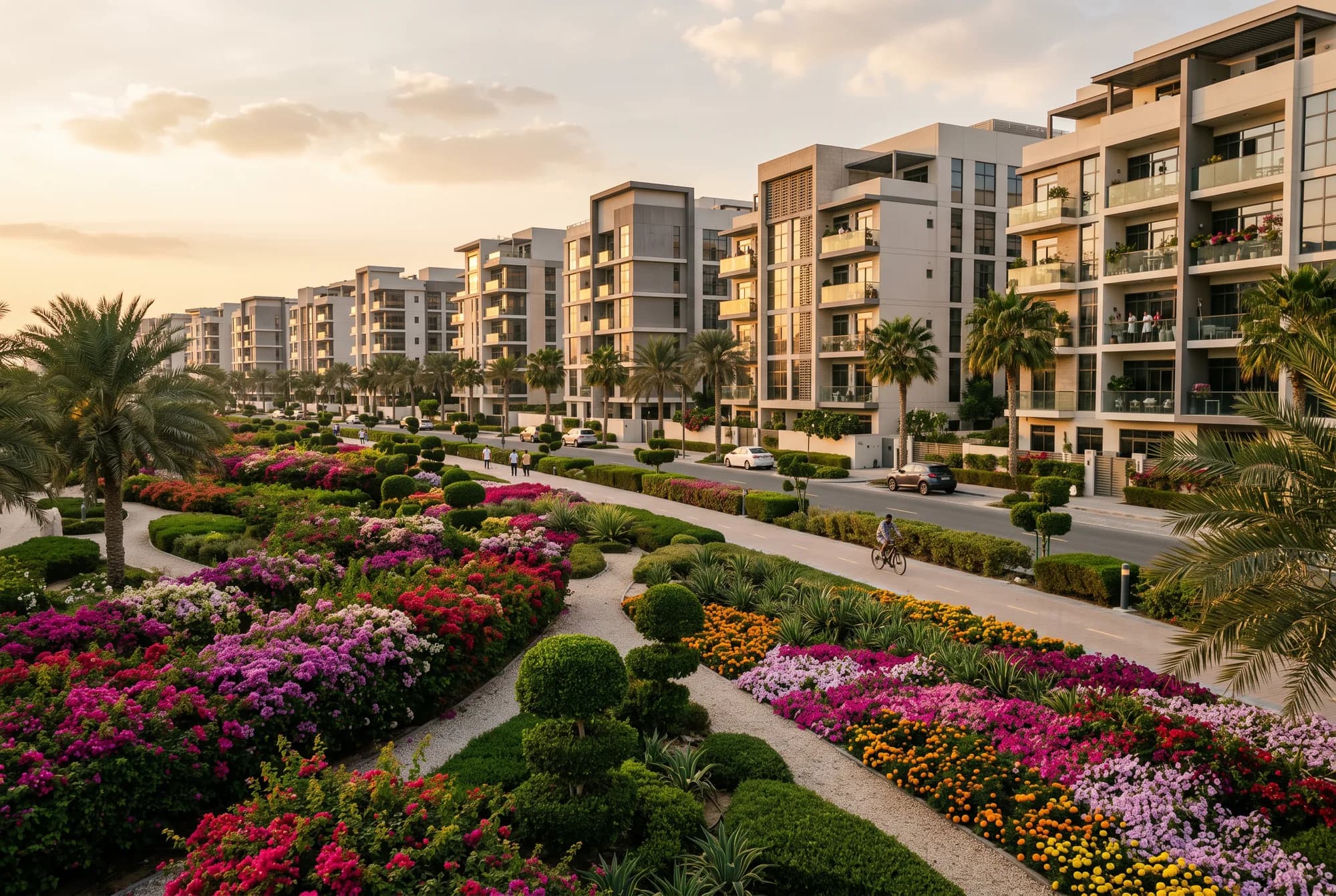 Arjan, Dubai (illustrative view, not a photograph)
