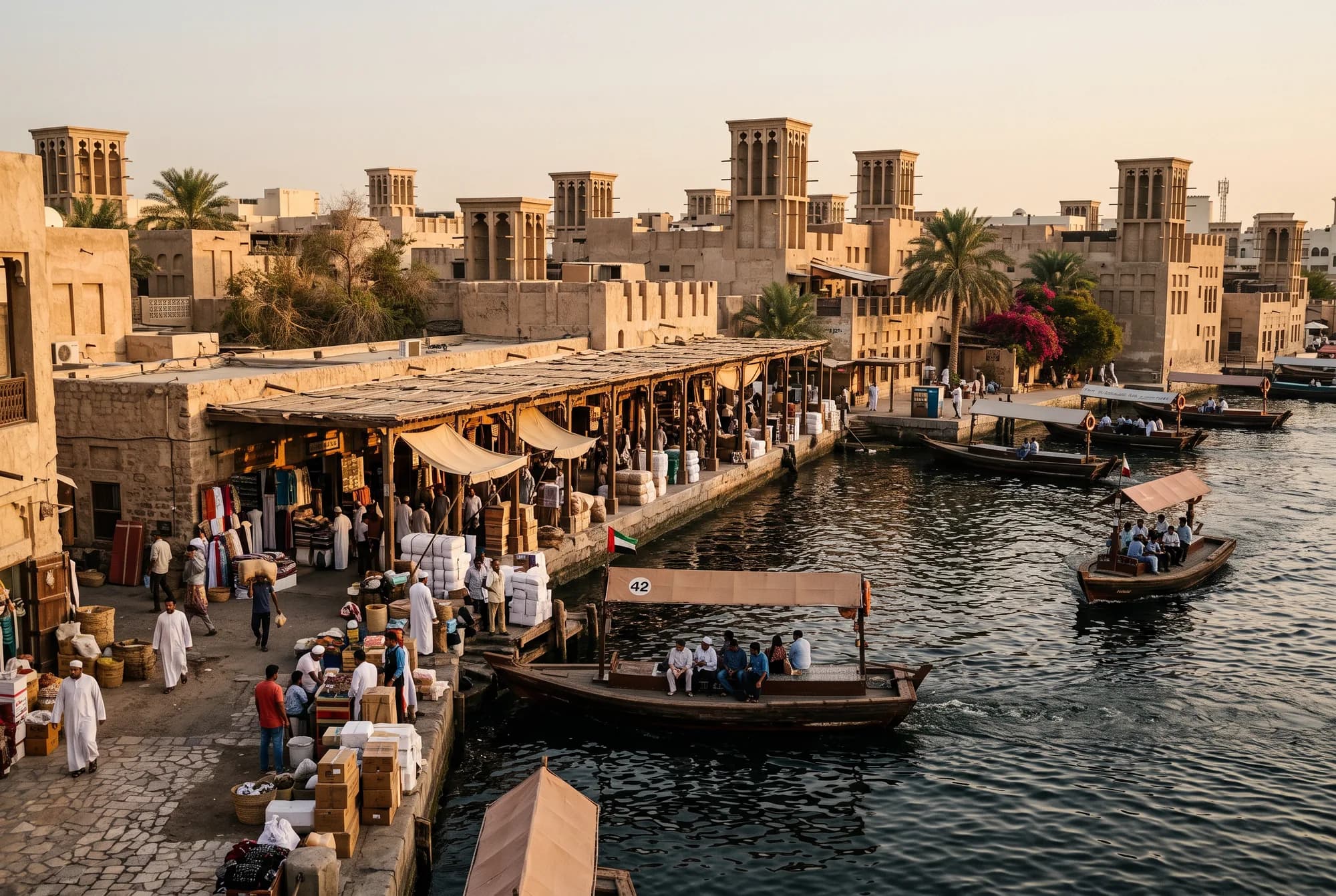 Bur Dubai, Dubai (illustrative view, not a photograph)